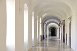 Säulengang im Stift Sankt Florian