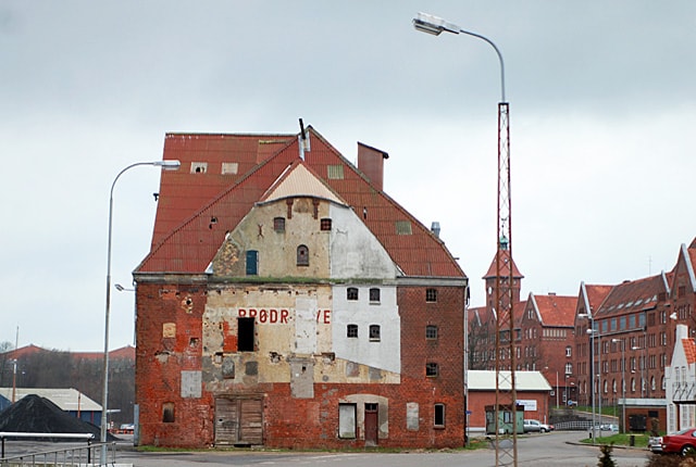 Altes Speicherhaus in Horuphav, Dänemark